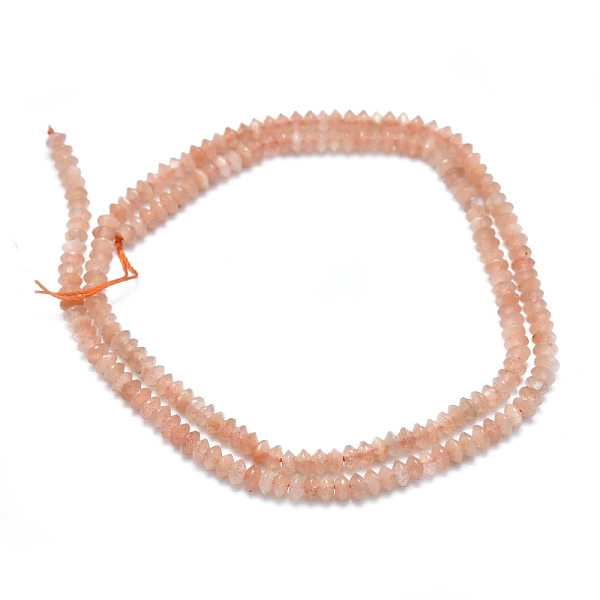 PandaHall Natural Sunstone Beads Strands, Faceted, Bicone, 2.5~3x1.5~2mm, Hole: 0.5mm, about 250pcs/Strand, 14.96 inch(38cm) Sunstone Bicone
PandaHall Natural Sunstone Beads Strands, Faceted, Bicone, 2.5~3x1.5~2mm, Hole: 0.5mm, about 250pcs/Strand, 14.96 inch(38cm) Sunstone Bicone