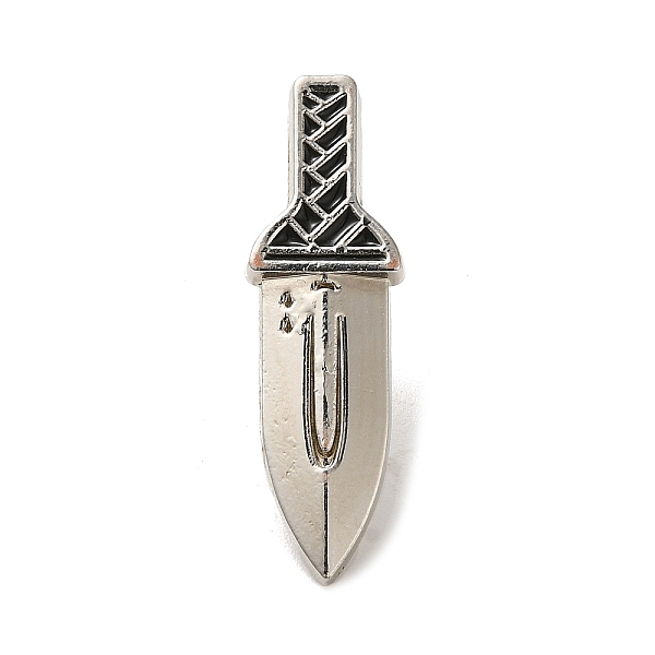 PandaHall Enamel Pins, Alloy Brooches for Backpack Clothes, Knife, Platinum, 30x9x1.5mm Alloy+Enamel Others
PandaHall Enamel Pins, Alloy Brooches for Backpack Clothes, Knife, Platinum, 30x9x1.5mm Alloy+Enamel Others