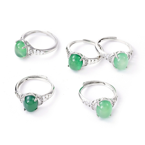 PandaHall Adjustable Brass Finger Rings, with Cubic Zirconia, Platinum, Size 7, 17mm Brass+Cubic Zirconia
PandaHall Adjustable Brass Finger Rings, with Cubic Zirconia, Platinum, Size 7, 17mm Brass+Cubic Zirconia