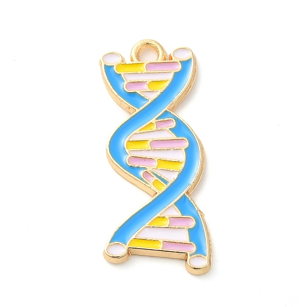 PandaHall Alloy Enamel Pendants, Golden, DNA, 26.5x12x1.5mm, Hole: 1.6mm Alloy+Enamel Others Brown
PandaHall Alloy Enamel Pendants, Golden, DNA, 26.5x12x1.5mm, Hole: 1.6mm Alloy+Enamel Others Brown