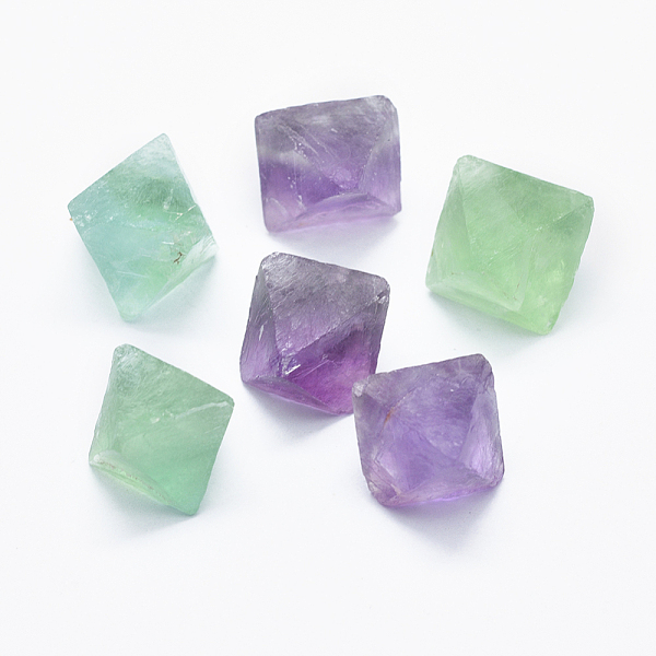 PandaHall Natural Fluorite Beads, No Hole/Undrilled, Bicone, 25~30mm Fluorite Bicone
PandaHall Natural Fluorite Beads, No Hole/Undrilled, Bicone, 25~30mm Fluorite Bicone