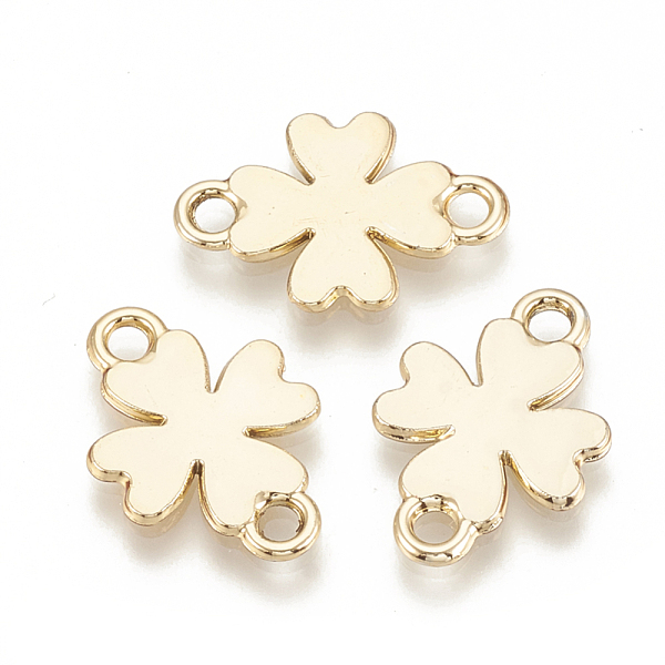 PandaHall Alloy Links connectors, Clover, Light Gold, 19x13x1.5mm, Hole: 2.5mm Alloy Clover
PandaHall Alloy Links connectors, Clover, Light Gold, 19x13x1.5mm, Hole: 2.5mm Alloy Clover