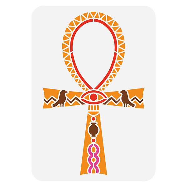 PandaHall FINGERINSPIRE Egypt Ankh Symbol Stencil for Painting 8.3x11.7inch Egyptian Signs Pattern Stencil Decorative Egyptian Theme Stencil...
PandaHall FINGERINSPIRE Egypt Ankh Symbol Stencil for Painting 8.3x11.7inch Egyptian Signs Pattern Stencil Decorative Egyptian Theme Stencil...