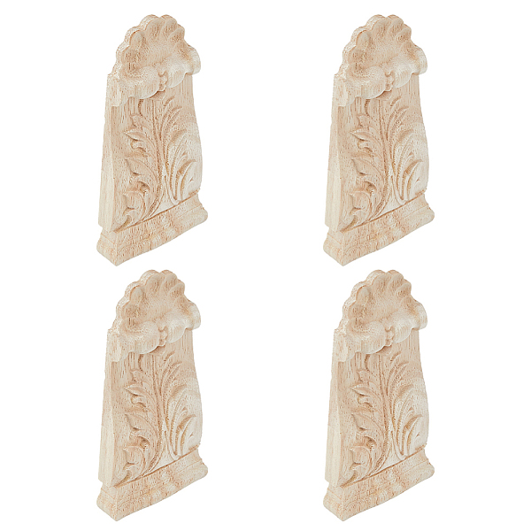 PandaHall Rubber Wood Carved Onlay Applique, Center Flower Long Applique, for Door Cabinet Bed Unpainted Decor European Style, Blanched...
PandaHall Rubber Wood Carved Onlay Applique, Center Flower Long Applique, for Door Cabinet Bed Unpainted Decor European Style, Blanched...