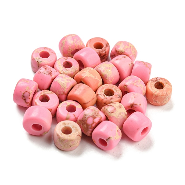 PandaHall Synthetic Imperial Jasper Dyed Beads, Column, Pink, 8~8.5x5.5~6mm, Hole: 3~3.3mm Imperial Jasper Column Pink
PandaHall Synthetic Imperial Jasper Dyed Beads, Column, Pink, 8~8.5x5.5~6mm, Hole: 3~3.3mm Imperial Jasper Column Pink