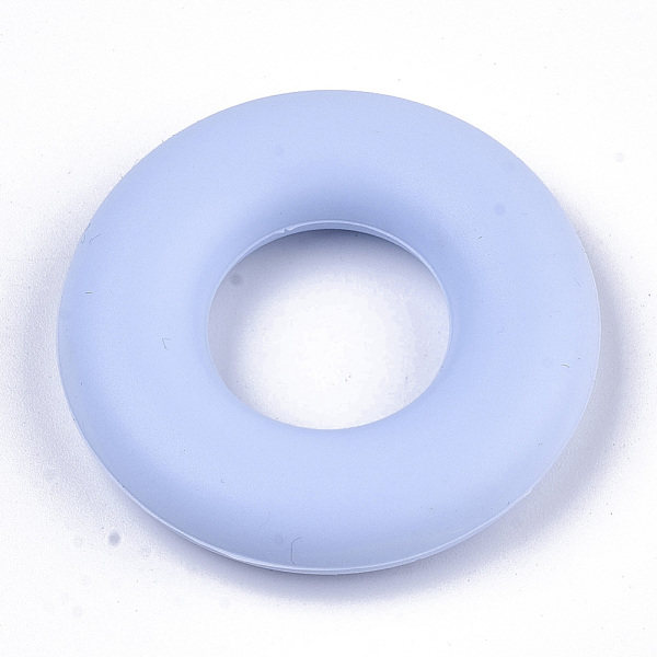 PandaHall Food Grade Eco-Friendly Silicone Beads, Chewing Beads For Teethers, DIY Nursing Necklaces Making, Donut, Light Blue, 42x9mm, Hole...
PandaHall Food Grade Eco-Friendly Silicone Beads, Chewing Beads For Teethers, DIY Nursing Necklaces Making, Donut, Light Blue, 42x9mm, Hole...