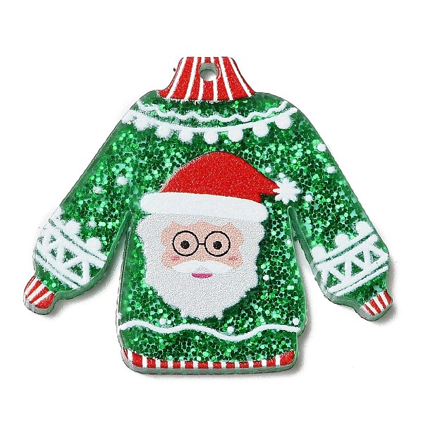 PandaHall Christmas Themed Acrylic Pendants, Santa Claus, 33x37.5x2mm, Hole: 1.4mm Acrylic Santa Claus
PandaHall Christmas Themed Acrylic Pendants, Santa Claus, 33x37.5x2mm, Hole: 1.4mm Acrylic Santa Claus