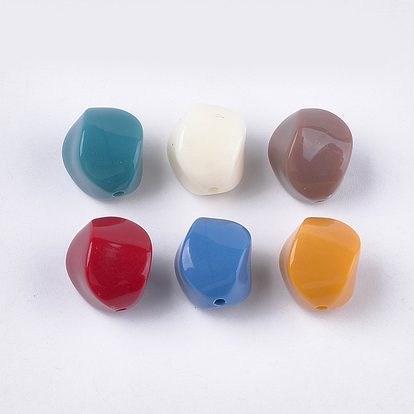 PandaHall Opaque Acrylic Beads, Twist, Mixed Color, 15x12x12mm, Hole: 1.8mm Acrylic Twist Multicolor
PandaHall Opaque Acrylic Beads, Twist, Mixed Color, 15x12x12mm, Hole: 1.8mm Acrylic Twist Multicolor