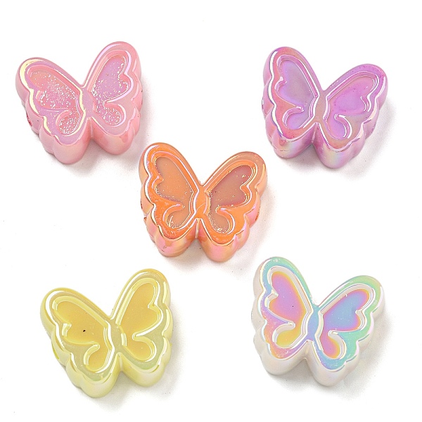 PandaHall UV Plating Iridescent Acrylic Beads, Butterfly, Mixed Color, 20x23.5x9mm, Hole: 2.5mm Acrylic Butterfly Multicolor
PandaHall UV Plating Iridescent Acrylic Beads, Butterfly, Mixed Color, 20x23.5x9mm, Hole: 2.5mm Acrylic Butterfly Multicolor