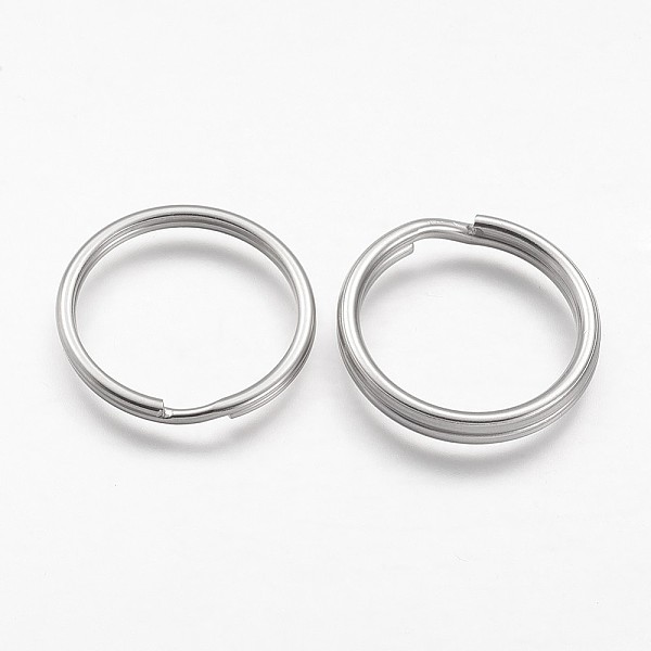 PandaHall 304 Stainless Steel Split Key Rings, Keychain Clasp Findings, Stainless Steel Color, 25x2.5mm 304 Stainless Steel Ring
PandaHall 304 Stainless Steel Split Key Rings, Keychain Clasp Findings, Stainless Steel Color, 25x2.5mm 304 Stainless Steel Ring