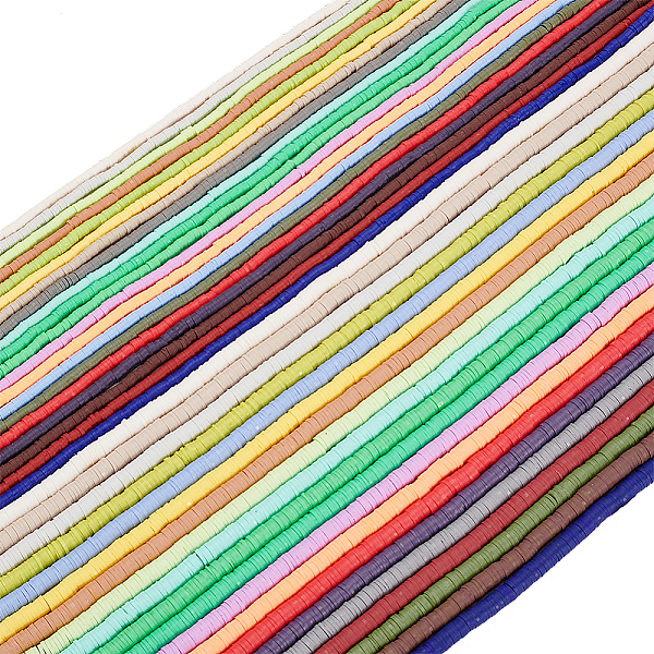 PandaHall 40 strand 40 stytle Handmade Polymer Clay Beads, for DIY Jewelry Crafts Supplies, Disc/Flat Round, Heishi Beads, Mixed Color..., Multicolor
PandaHall 40 strand 40 stytle Handmade Polymer Clay Beads, for DIY Jewelry Crafts Supplies, Disc/Flat Round, Heishi Beads, Mixed Color..., Multicolor