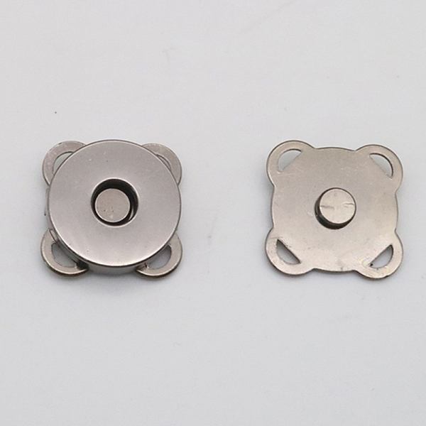 PandaHall Alloy Magnetic Buttons Snap Magnet Fastener, Flower, for Cloth & Purse Makings, Gunmetal, 18mm 2pcs/set Alloy
PandaHall Alloy Magnetic Buttons Snap Magnet Fastener, Flower, for Cloth & Purse Makings, Gunmetal, 18mm 2pcs/set Alloy
