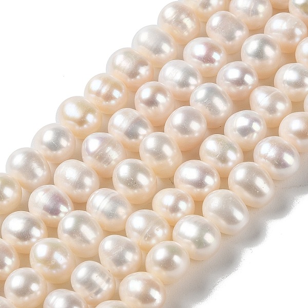 PandaHall Natural Cultured Freshwater Pearl Beads Strands, Potato, Grade 3A++, PapayaWhip, 8~9x7~8mm, Hole: 0.7mm, about 49pcs/strand..., Orange
PandaHall Natural Cultured Freshwater Pearl Beads Strands, Potato, Grade 3A++, PapayaWhip, 8~9x7~8mm, Hole: 0.7mm, about 49pcs/strand..., Orange