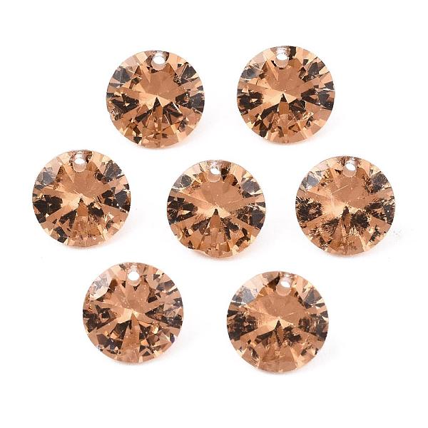 PandaHall Cubic Zirconia Charms, Faceted, Flat Round, Sandy Brown, 4x2mm, Hole: 0.7mm Cubic Zirconia Flat Round Orange
PandaHall Cubic Zirconia Charms, Faceted, Flat Round, Sandy Brown, 4x2mm, Hole: 0.7mm Cubic Zirconia Flat Round Orange