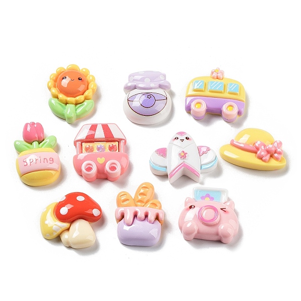 PandaHall Pastoral Theme Opaque Resin Cabochons, Kite & Camera & Flower, Mixed Shapes, Mixed Color, 21~25x18~28x8~9mm Resin Mixed Shapes..., Multicolor
PandaHall Pastoral Theme Opaque Resin Cabochons, Kite & Camera & Flower, Mixed Shapes, Mixed Color, 21~25x18~28x8~9mm Resin Mixed Shapes..., Multicolor