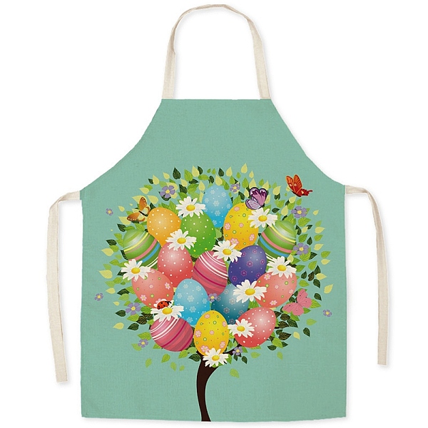 PandaHall Cute Easter Egg Pattern Polyester Sleeveless Apron, with Double Shoulder Belt, for Household Cleaning Cooking, Colorful, 470x380mm...
PandaHall Cute Easter Egg Pattern Polyester Sleeveless Apron, with Double Shoulder Belt, for Household Cleaning Cooking, Colorful, 470x380mm...