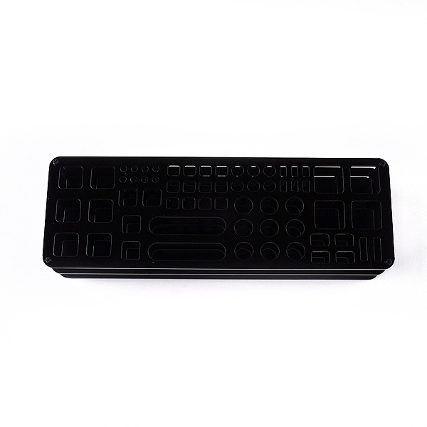 PandaHall Plastic Display Stands, Tool Display Stands, Black, 30x10x5.8cm Plastic Black
PandaHall Plastic Display Stands, Tool Display Stands, Black, 30x10x5.8cm Plastic Black