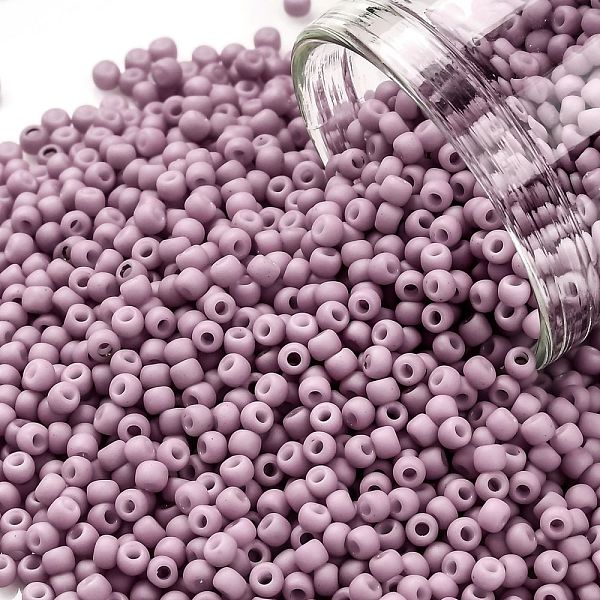 PandaHall TOHO Round Seed Beads, Japanese Seed Beads, (765) Opaque Pastel Frost Plumeria, 11/0, 2.2mm, Hole: 0.8mm, about 1110pcs/bottle..., Purple
PandaHall TOHO Round Seed Beads, Japanese Seed Beads, (765) Opaque Pastel Frost Plumeria, 11/0, 2.2mm, Hole: 0.8mm, about 1110pcs/bottle..., Purple