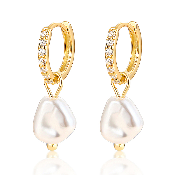 PandaHall S925 Silver Freshwater Pearl Ear Clips, Baroque Cute Daily Hoop Earrings for Women Pearl
PandaHall S925 Silver Freshwater Pearl Ear Clips, Baroque Cute Daily Hoop Earrings for Women Pearl