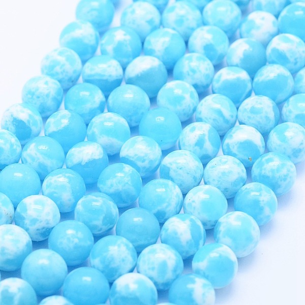 PandaHall Synthetic Imperial Jasper Beads Strands, Round, Sky Blue, 8~8.5mm, Hole: 1mm, about 49pcs/strand, 15.7 inch(40cm) Imperial Jasper...
PandaHall Synthetic Imperial Jasper Beads Strands, Round, Sky Blue, 8~8.5mm, Hole: 1mm, about 49pcs/strand, 15.7 inch(40cm) Imperial Jasper...