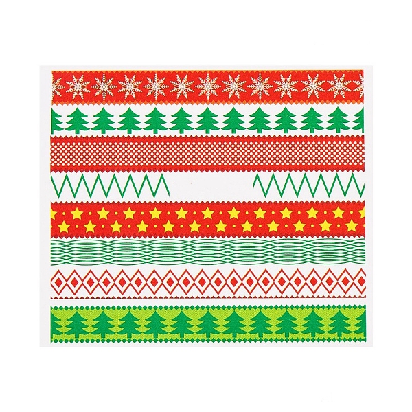 PandaHall 3D Christmas Nail Stickers, Water Transfer Stickers Santa Claus Elk Tree Bell Sock Designs Sticker, for Xmas Winter Fingernails...
PandaHall 3D Christmas Nail Stickers, Water Transfer Stickers Santa Claus Elk Tree Bell Sock Designs Sticker, for Xmas Winter Fingernails...
