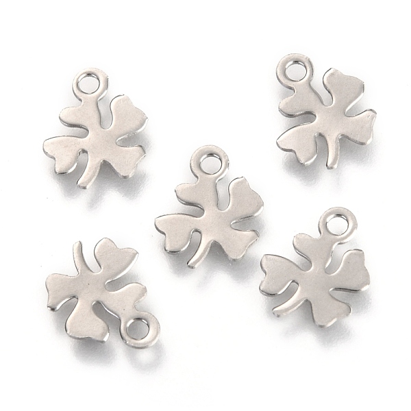PandaHall 201 Stainless Steel Charms, Laser Cut, Clover, Stainless Steel Color, 10.5x8.8x0.6mm, Hole: 1.5mm 201 Stainless Steel Clover
PandaHall 201 Stainless Steel Charms, Laser Cut, Clover, Stainless Steel Color, 10.5x8.8x0.6mm, Hole: 1.5mm 201 Stainless Steel Clover