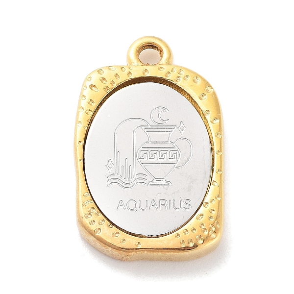 PandaHall 304 Stainless Steel Pendants, Rectangle with Twelve Constellations Charm, Golden & Stainless Steel Color, Aquarius, 23x14.5x3mm...
PandaHall 304 Stainless Steel Pendants, Rectangle with Twelve Constellations Charm, Golden & Stainless Steel Color, Aquarius, 23x14.5x3mm...