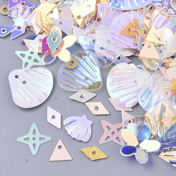 PandaHall Ornament Accessories, PVC Plastic Paillette/Sequins Beads, Mixed Shapes, Sandy Brown, 3~11x3~12x0.4~1.5mm, Hole: 0.9~1.4mm PVC...
PandaHall Ornament Accessories, PVC Plastic Paillette/Sequins Beads, Mixed Shapes, Sandy Brown, 3~11x3~12x0.4~1.5mm, Hole: 0.9~1.4mm PVC...
