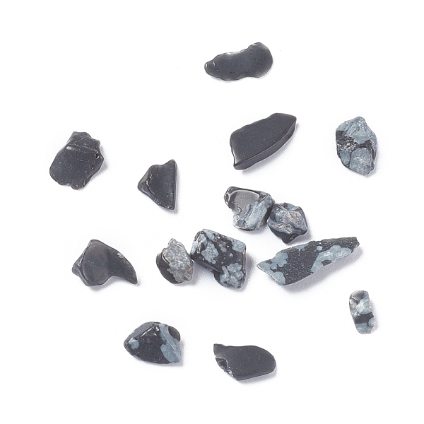 PandaHall Natural Snowflake Obsidian Chips, 3~11x1~7mm, about 10000pcs/500g Snowflake Obsidian Chip
PandaHall Natural Snowflake Obsidian Chips, 3~11x1~7mm, about 10000pcs/500g Snowflake Obsidian Chip