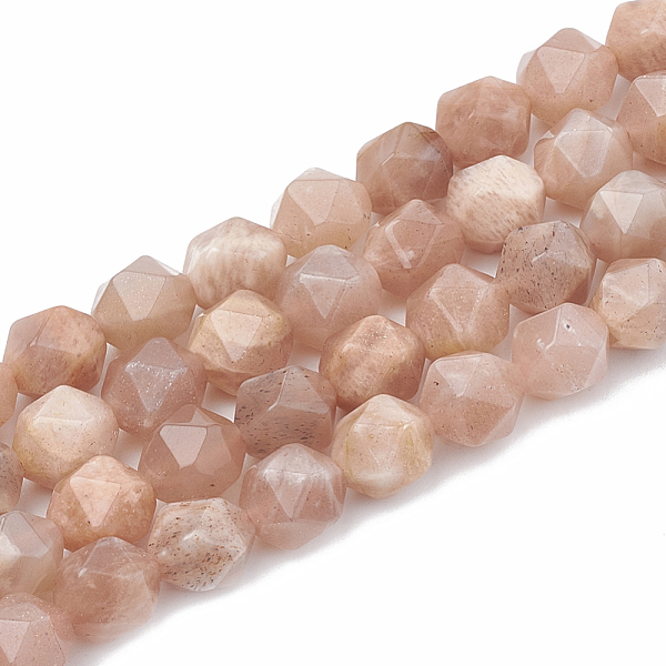 PandaHall Natural Sunstone Beads Strands, Star Cut Round Beads, Faceted, 8~10x7~8mm, Hole: 1mm, about 45~48pcs/strand, 14.2~14.6 inch...
PandaHall Natural Sunstone Beads Strands, Star Cut Round Beads, Faceted, 8~10x7~8mm, Hole: 1mm, about 45~48pcs/strand, 14.2~14.6 inch...