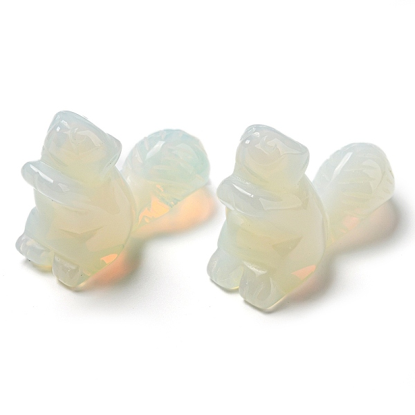 PandaHall Opalite Carved Squirrel Figurines, for Home Office Desktop Feng Shui Ornament, 35.5~36.5x18~19x51mm Opalite Squirrel
PandaHall Opalite Carved Squirrel Figurines, for Home Office Desktop Feng Shui Ornament, 35.5~36.5x18~19x51mm Opalite Squirrel