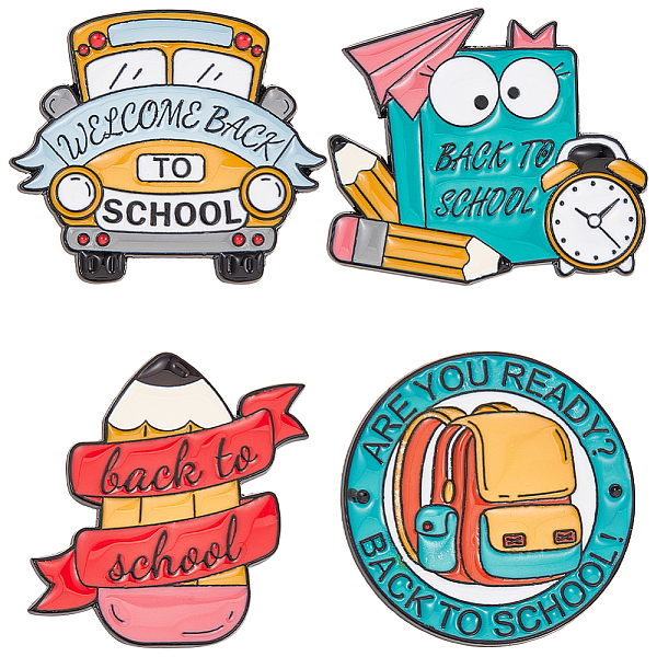 PandaHall SUNNYCLUE 8Pcs 4 Styles Backpack/Pencil/Book Back to School Theme Enamel Pins, Black Alloy Brooch for Backpack Clothes, Mixed..., Multicolor
PandaHall SUNNYCLUE 8Pcs 4 Styles Backpack/Pencil/Book Back to School Theme Enamel Pins, Black Alloy Brooch for Backpack Clothes, Mixed..., Multicolor