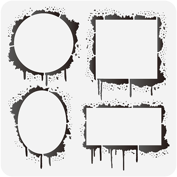 PandaHall PET Hollow Out Drawing Painting Stencils, for DIY Scrapbook, Photo Album, Dialog Box Pattern, 30x30cm Plastic Others
PandaHall PET Hollow Out Drawing Painting Stencils, for DIY Scrapbook, Photo Album, Dialog Box Pattern, 30x30cm Plastic Others