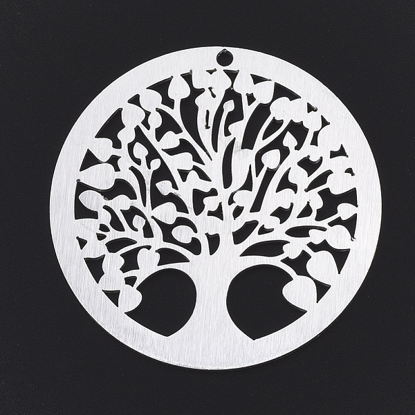 PandaHall Aluminium Big Pendants, Laser Cut Big Pendants, Flat Round with Tree of Life, Silver Color Plated, 50x1mm, Hole: 2mm Aluminum Flat...
PandaHall Aluminium Big Pendants, Laser Cut Big Pendants, Flat Round with Tree of Life, Silver Color Plated, 50x1mm, Hole: 2mm Aluminum Flat...