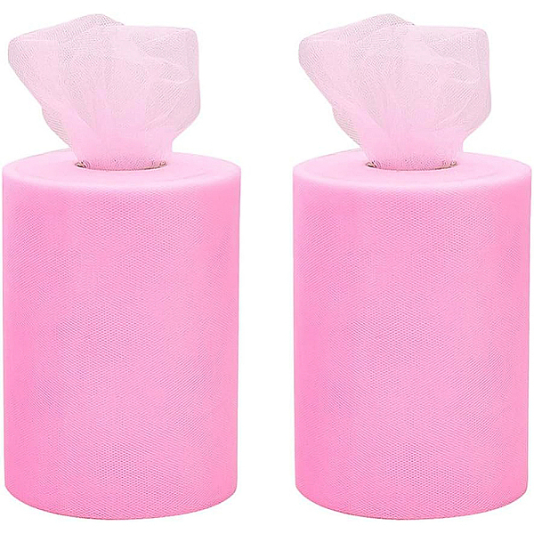 PandaHall BENECREAT Deco Mesh Ribbons, Tulle Fabric, Tulle Roll Spool Fabric For Skirt Making, Pink, 6 inch(150mm), 100yards/roll...
PandaHall BENECREAT Deco Mesh Ribbons, Tulle Fabric, Tulle Roll Spool Fabric For Skirt Making, Pink, 6 inch(150mm), 100yards/roll...