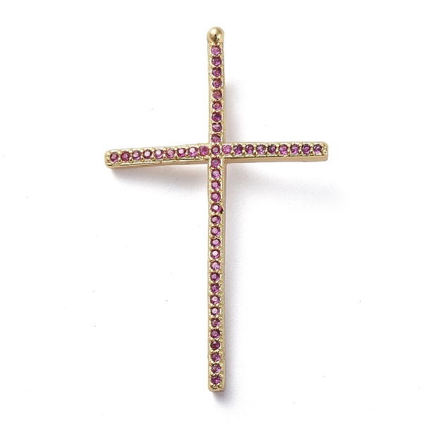PandaHall Brass Micro Pave Cubic Zirconia Pendants, Cross, Hot Pink, Golden, 37x22.5x2mm, Hole: 1.5x4mm Brass+Cubic Zirconia Cross Pink
PandaHall Brass Micro Pave Cubic Zirconia Pendants, Cross, Hot Pink, Golden, 37x22.5x2mm, Hole: 1.5x4mm Brass+Cubic Zirconia Cross Pink