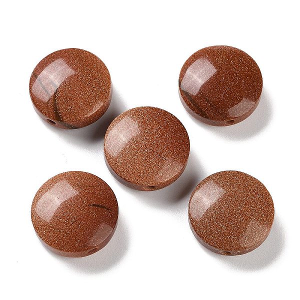 PandaHall Synthetic Goldstone Beads, Flat Round, 26.5x11mm, Hole: 2.5mm Goldstone Flat Round
PandaHall Synthetic Goldstone Beads, Flat Round, 26.5x11mm, Hole: 2.5mm Goldstone Flat Round
