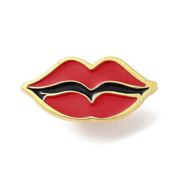 PandaHall Golden Alloy Brooches, Enamel Pins, for Backpack Cloth, Lip, 14.5x30x1.5mm Alloy+Enamel Lip
PandaHall Golden Alloy Brooches, Enamel Pins, for Backpack Cloth, Lip, 14.5x30x1.5mm Alloy+Enamel Lip