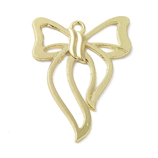 PandaHall Rack Plating Alloy Pendants, Cadmium Free & Nickel Free & Lead Free, Bowknot, Golden, 42x32x2mm, Hole: 2mm Alloy Bowknot
PandaHall Rack Plating Alloy Pendants, Cadmium Free & Nickel Free & Lead Free, Bowknot, Golden, 42x32x2mm, Hole: 2mm Alloy Bowknot