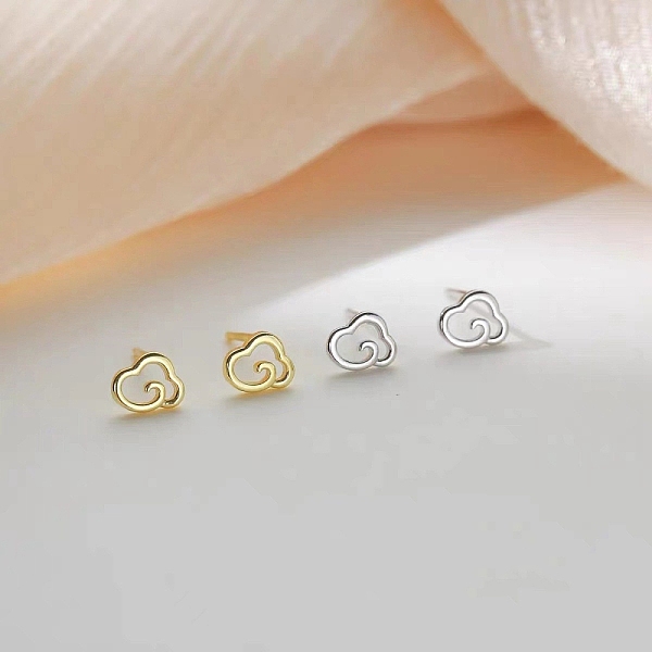 PandaHall Alloy Earrings for Women, with 925 Sterling Silver Pin, Cloud, 10mm Alloy Cloud
PandaHall Alloy Earrings for Women, with 925 Sterling Silver Pin, Cloud, 10mm Alloy Cloud