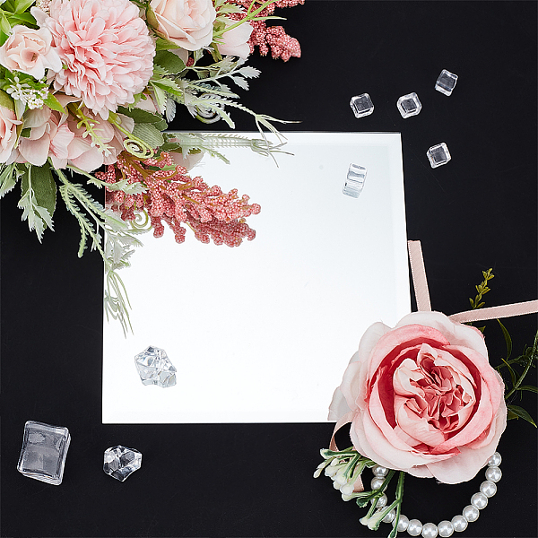 PandaHall FINGERINSPIRE Square 3mm Beveled Glass Mirror 15x15cm Square Mirror Panels Modern Look Aesthetic Mirror Glass Mirrors for Wall...
PandaHall FINGERINSPIRE Square 3mm Beveled Glass Mirror 15x15cm Square Mirror Panels Modern Look Aesthetic Mirror Glass Mirrors for Wall...