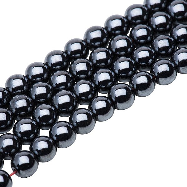 PandaHall Grade AA Gorgeous Black Synthetical Hematite Gemstone Metal Round Loose Beads 6mm For Jewelry Making (1 Strands) Non-magnetic...
PandaHall Grade AA Gorgeous Black Synthetical Hematite Gemstone Metal Round Loose Beads 6mm For Jewelry Making (1 Strands) Non-magnetic...