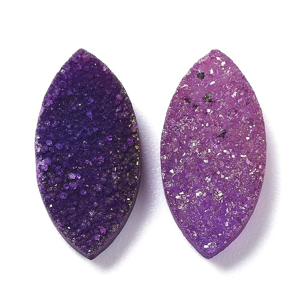 PandaHall Natural Druzy Agate Cabochons, Dyed, Horse Eye, Purple, 16x8x3~4mm Druzy Agate Horse Eye Purple
PandaHall Natural Druzy Agate Cabochons, Dyed, Horse Eye, Purple, 16x8x3~4mm Druzy Agate Horse Eye Purple