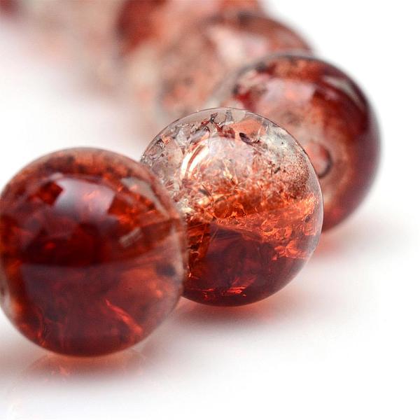PandaHall Baking Painted Crackle Glass Bead Strands, Round, Saddle Brown, 6mm, Hole: 1.3~1.6mm, about 133pcs/strand, 31.4 inch Glass Round...
PandaHall Baking Painted Crackle Glass Bead Strands, Round, Saddle Brown, 6mm, Hole: 1.3~1.6mm, about 133pcs/strand, 31.4 inch Glass Round...
