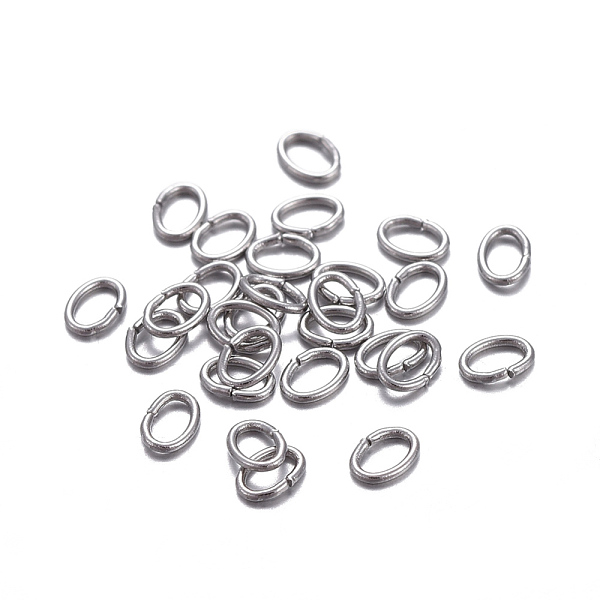 PandaHall 304 Stainless Steel Jump Rings, Open Jump Rings, Oval, Stainless Steel Color, 24 Gauge, 3.5x2.5x0.5mm, Inner Diameter: 1.5x2.5mm...
PandaHall 304 Stainless Steel Jump Rings, Open Jump Rings, Oval, Stainless Steel Color, 24 Gauge, 3.5x2.5x0.5mm, Inner Diameter: 1.5x2.5mm...