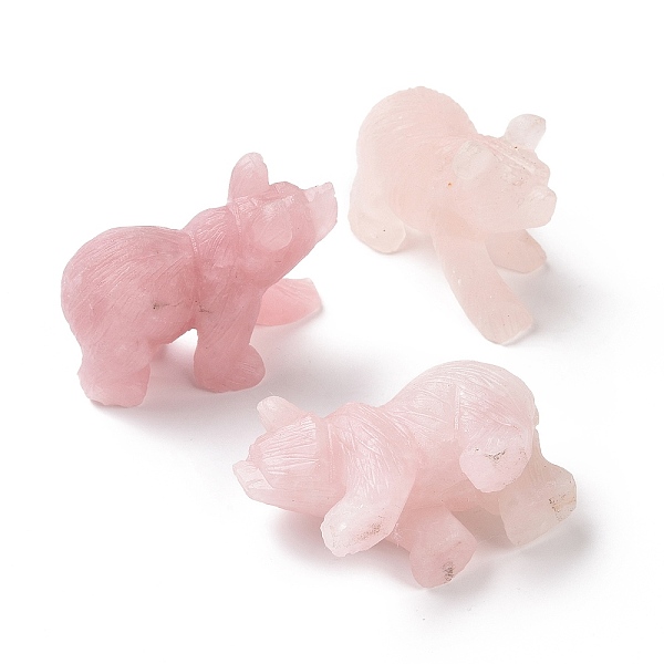 PandaHall Natural Rose Quartz Home Display Decorations, Bear, 54x24x40mm Rose Quartz Bear
PandaHall Natural Rose Quartz Home Display Decorations, Bear, 54x24x40mm Rose Quartz Bear