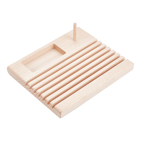 PandaHall Beech Wood Sewing Embroidery Thread and Drawing Ruler Stand, Holder Rack, BurlyWood, 178x150x18mm Wood Orange
PandaHall Beech Wood Sewing Embroidery Thread and Drawing Ruler Stand, Holder Rack, BurlyWood, 178x150x18mm Wood Orange