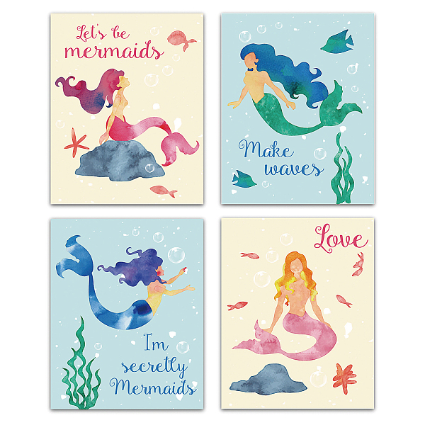 PandaHall Chemical Fiber Oil Canvas Wall Art, Canvas Print Wall Painting Home Decorations, Rectangle, Colorful, Mermaid Pattern, 25x20cm...
PandaHall Chemical Fiber Oil Canvas Wall Art, Canvas Print Wall Painting Home Decorations, Rectangle, Colorful, Mermaid Pattern, 25x20cm...