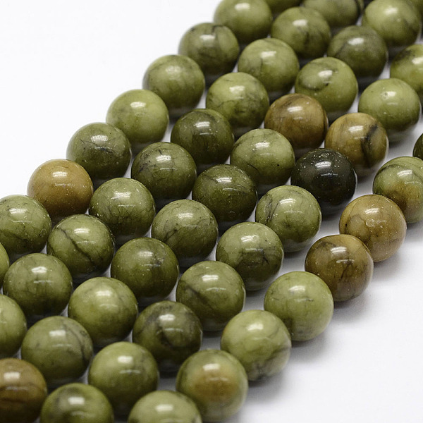 PandaHall Natural Chinese Jade/Southern Jade Beads Strands, Round, 12mm, Hole: 1.8mm, about 32pcs/strand, 15.4 inch Chinese Jade Round Green
PandaHall Natural Chinese Jade/Southern Jade Beads Strands, Round, 12mm, Hole: 1.8mm, about 32pcs/strand, 15.4 inch Chinese Jade Round Green