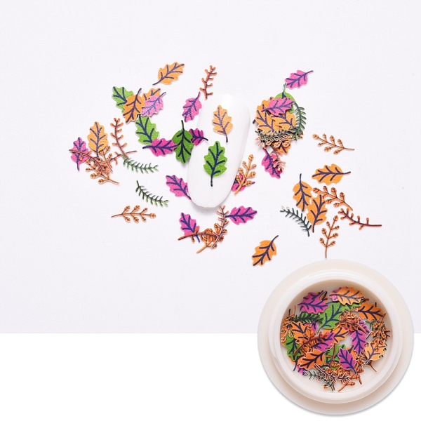 PandaHall Paper Cabochons, Nail Art Decorations Accessories, Leaf, Mixed Color, 8~10.5x2.5~5x0.2mm, about 50pcs/box Paper Leaf Multicolor
PandaHall Paper Cabochons, Nail Art Decorations Accessories, Leaf, Mixed Color, 8~10.5x2.5~5x0.2mm, about 50pcs/box Paper Leaf Multicolor